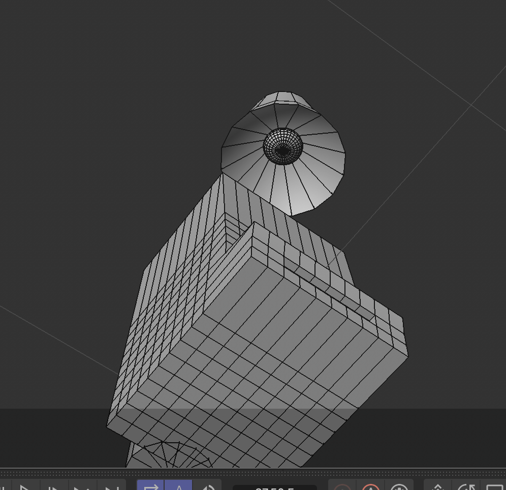Bottom of lamp 3d model